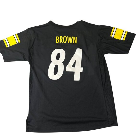 NFL Pittsburgh Steelers Youth Antonio Brown #84 Black Jersey XL Team Apparel‎ - Picture 2 of 7